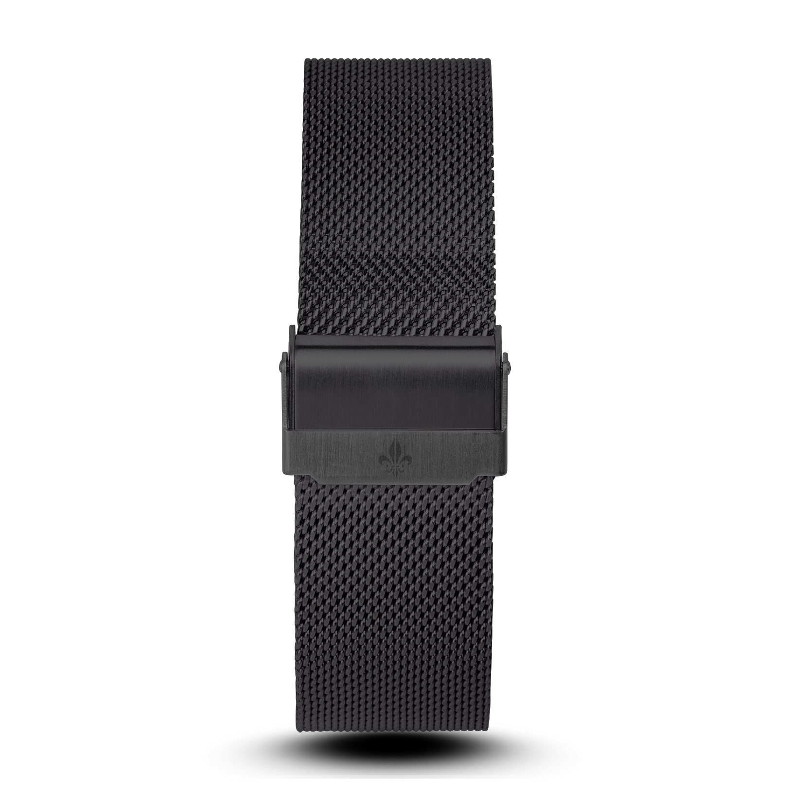 The Avalon Black + Black Mesh Strap