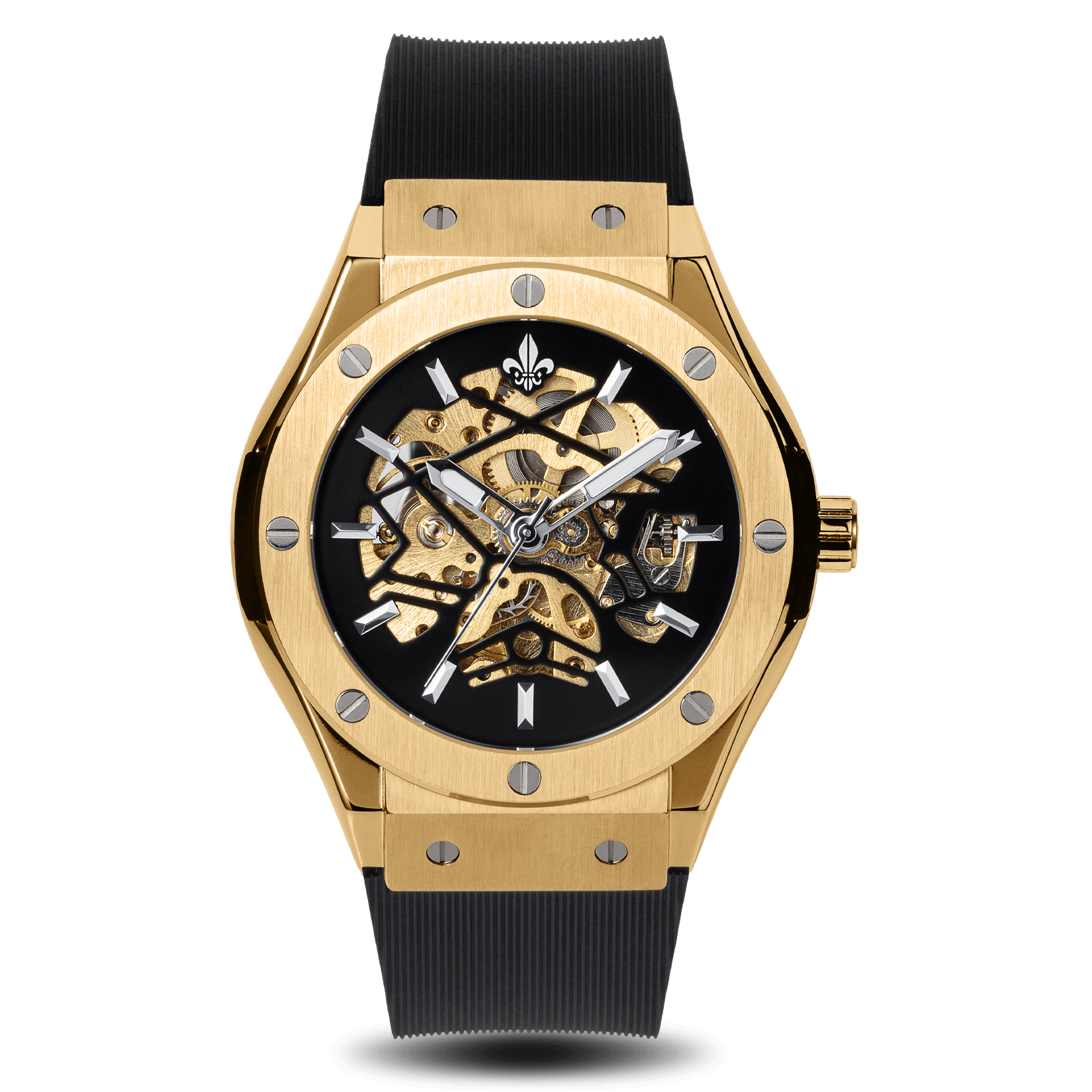 Prague Skeleton Automatic Deluxe - Gold