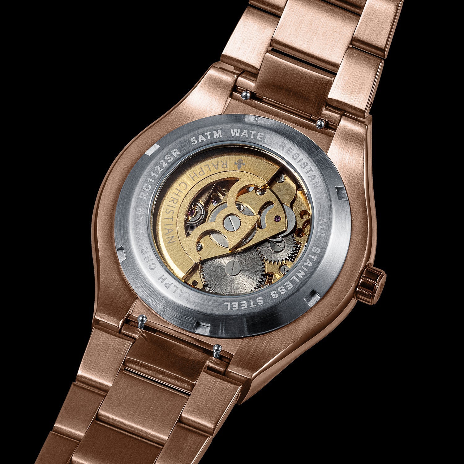 Rose Gold Link Butterfly Band - Prague Deluxe