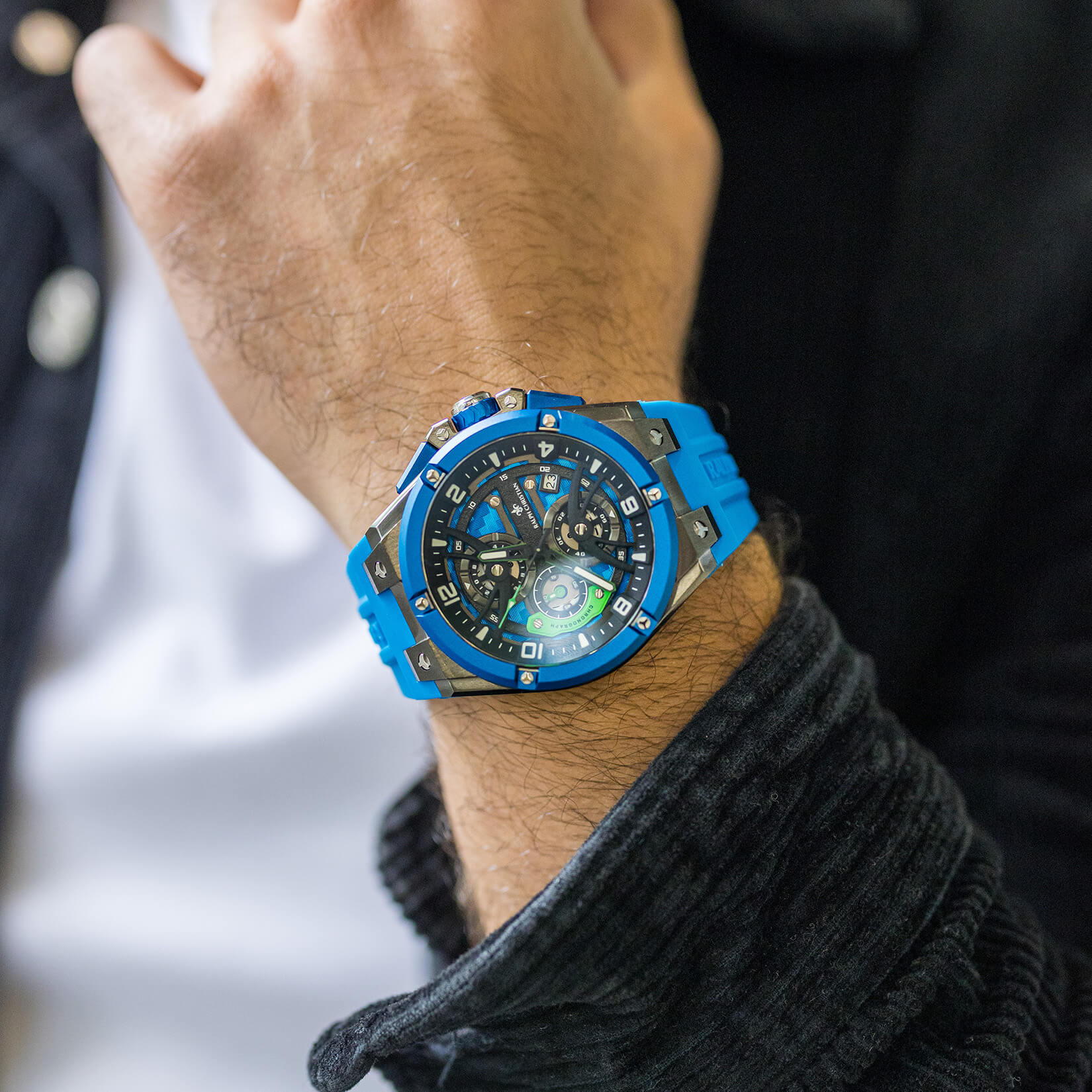 The Apex Chrono -  Celestial Blue