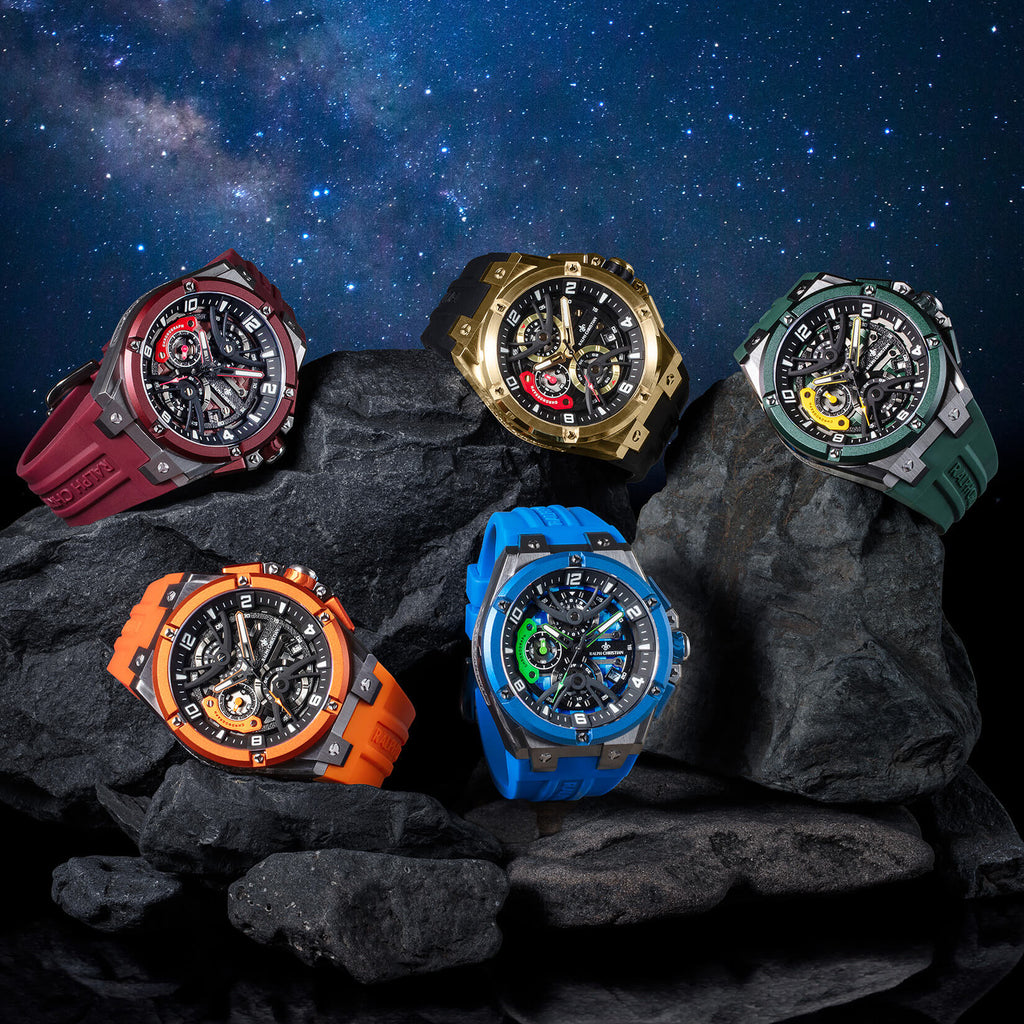The Apex Chrono -  Crimson Steel
