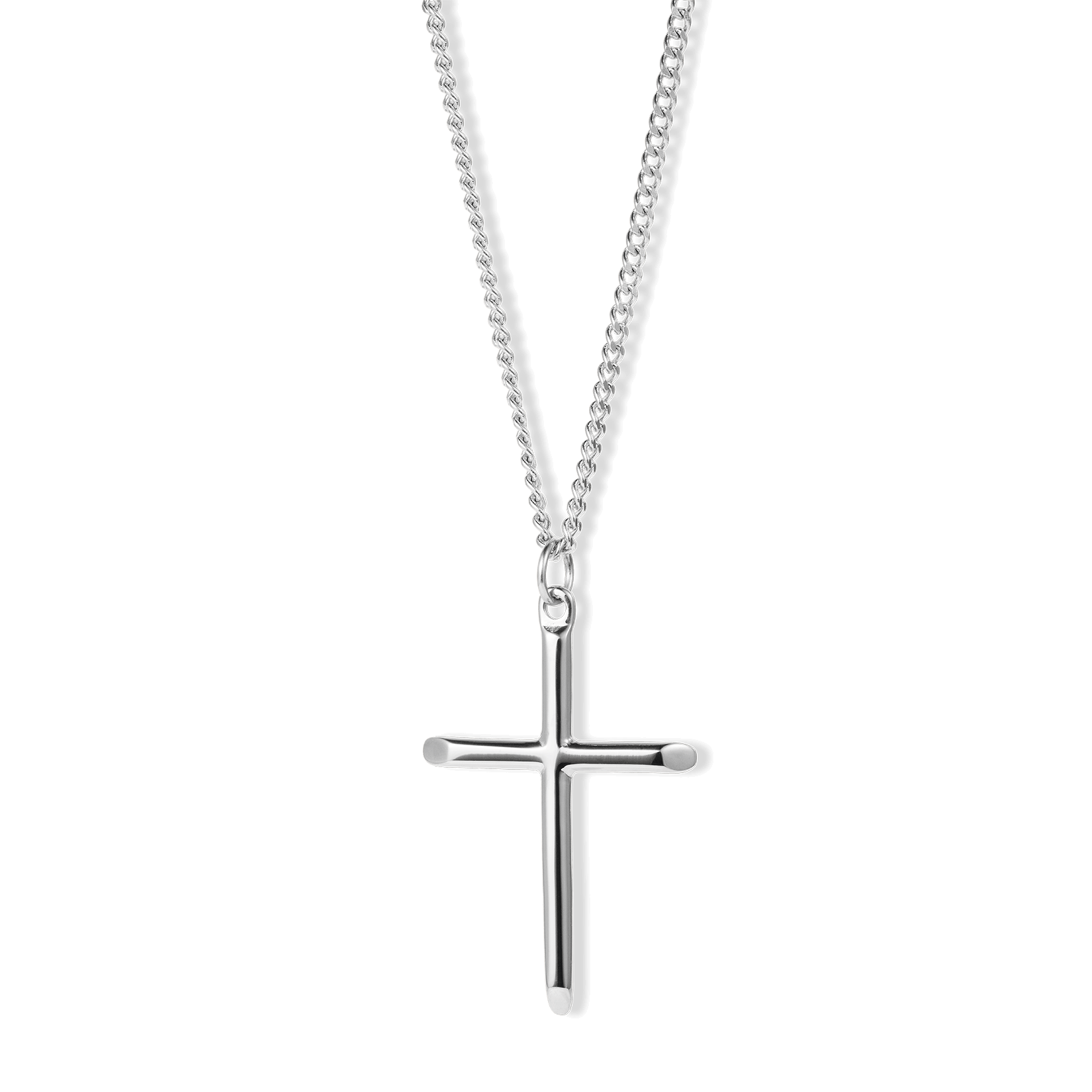 The Silver Cross Pendant - Essentials Collection