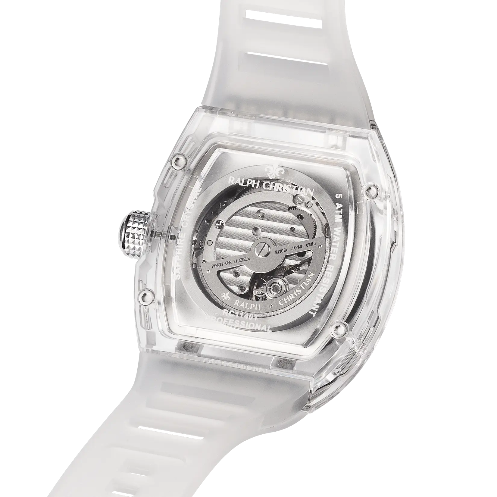 The Ghost Automatic - Transparent White