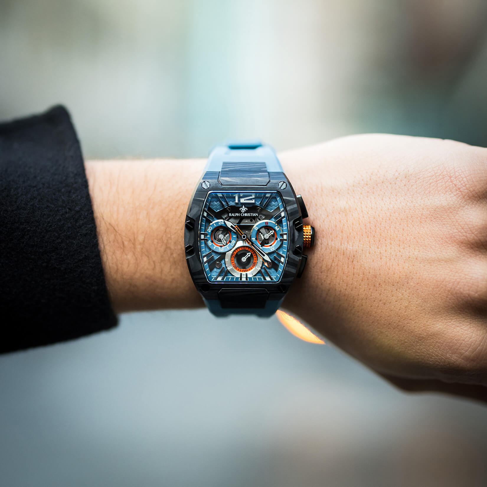 Intrepid Sport Carbon Fibre - Petrol Blaze